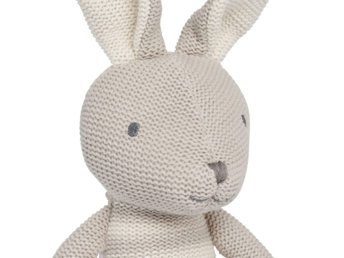 Jollein 037-001-65366 Stofftier Kuscheltier Hase Kaninchen Junge Joey grau 50 cm - Image 8